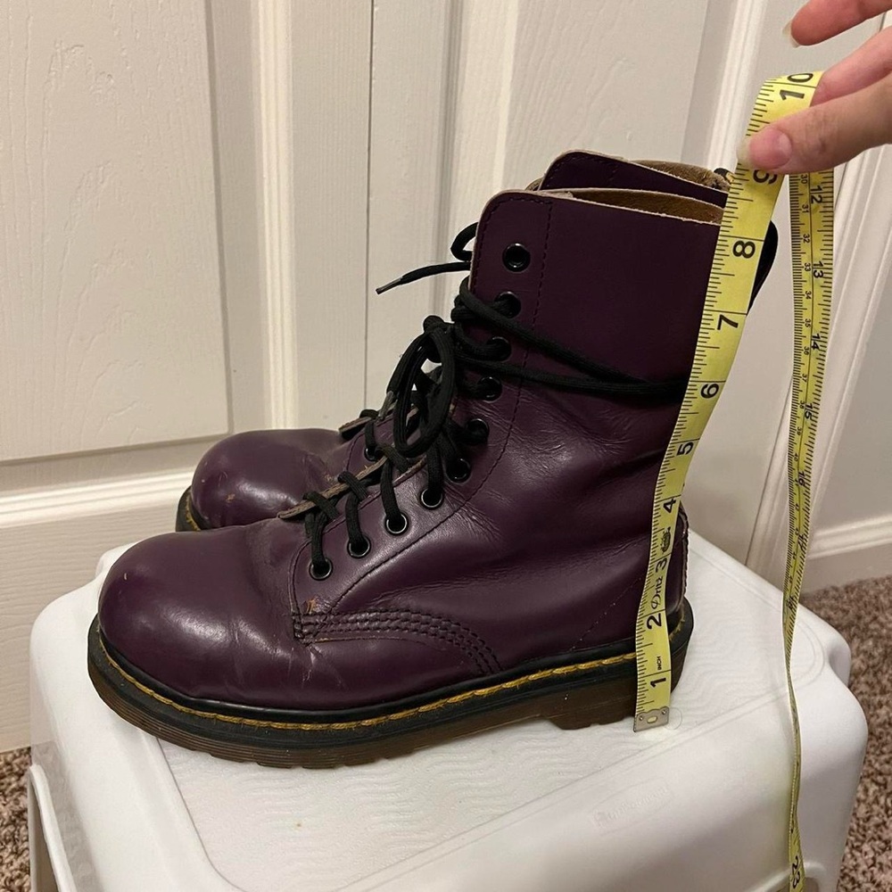 Purple Dr Martens